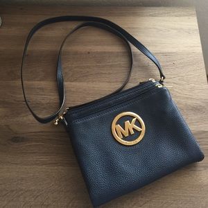Michael Kors blue crossbody