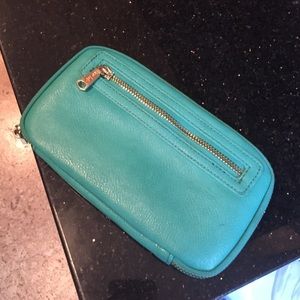 Turquoise wallet