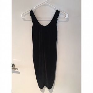 American Apparel Velour Backless Dress