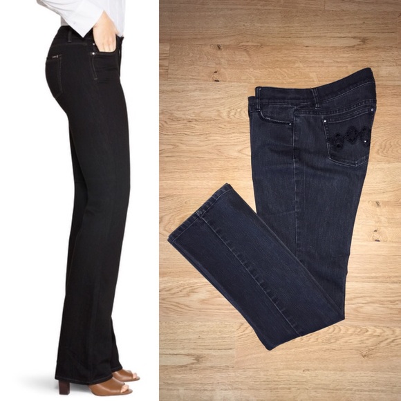 white house black market noir jeans
