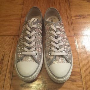Sequin low top Converse