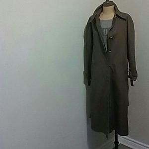 Vintage Brown Trench Coat