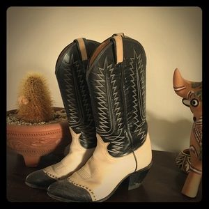 Stylish vintage cowgirl boots