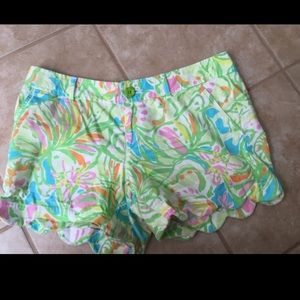 Size 6 Lilly Pulitzer buttercup shorts