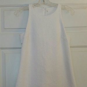 White summer dress from Zara
