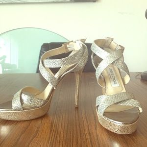Jimmy choo sparkly heels