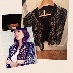 FREE PEOPLE BOMBER JACKET