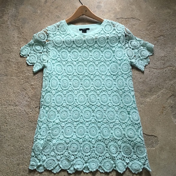 Forever21 Crochet Lace Top