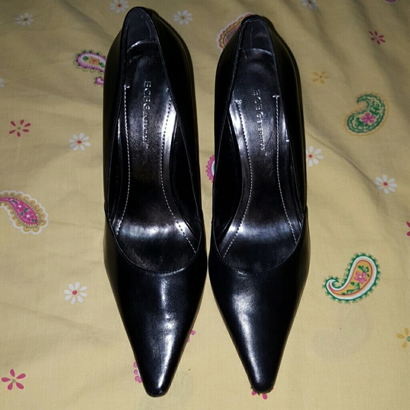 Beautiful black heel shoes