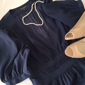 Banana Republic Navy Blue Dress