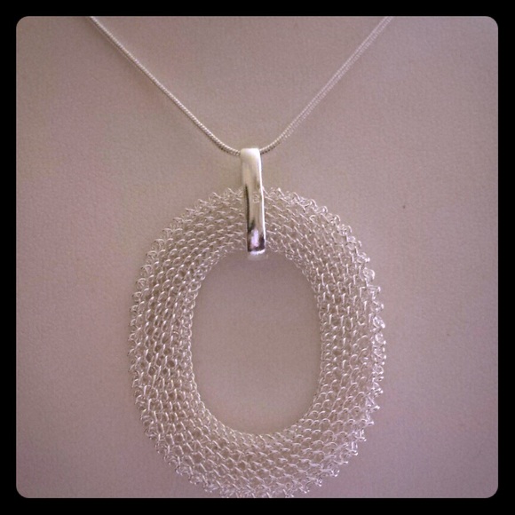 Sterling silver pendant and chain