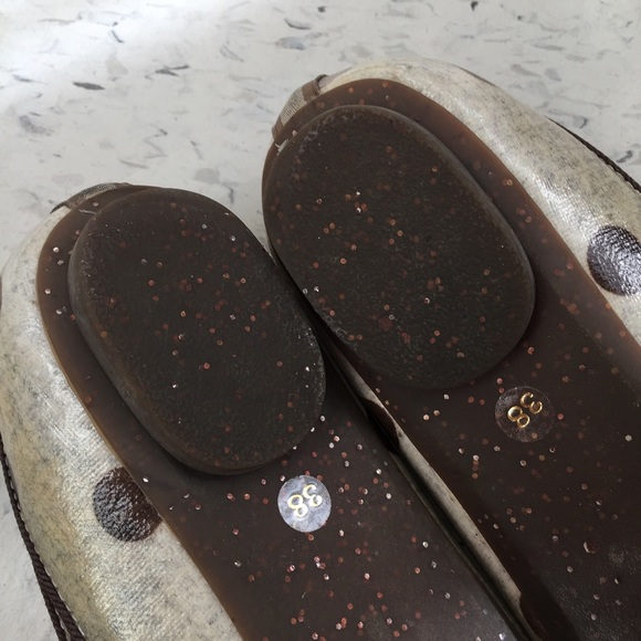 Anthropologie Polka Dot Flats - NEW - Picture 3 of 4