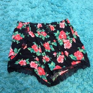 Charlotte Russe floral shorts