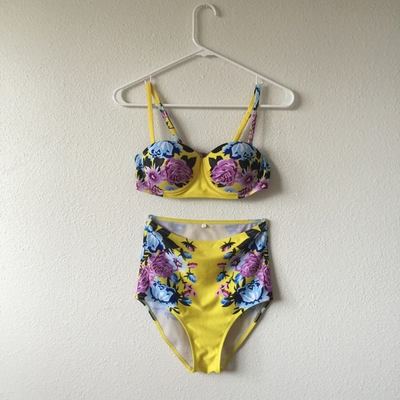 Vintage styled swim suit