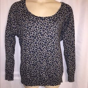 Torrid animal print sweater size 3