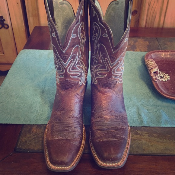 Ariat Ladies Legend Western Boots - Oiled Brown