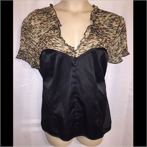 Torrid animal print top size 3x