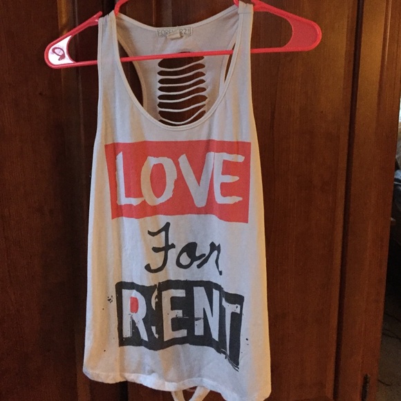 White tank top