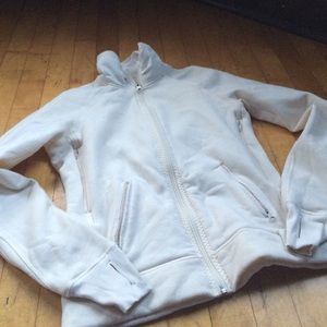 Lululemon white fleece