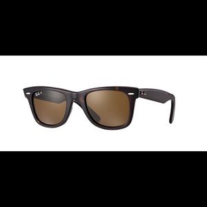Ray Ban Polarized Brown Wayfarer Classic