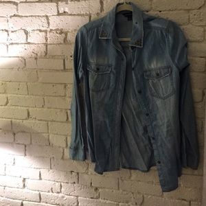 Denim Button Up