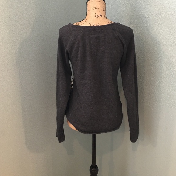 Crew neck sequin sweater - Picture 2 of 3