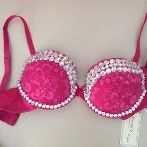 Rhinestone Festival Bra