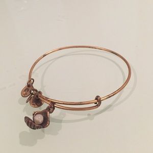 Alex and Ani clam bracelet