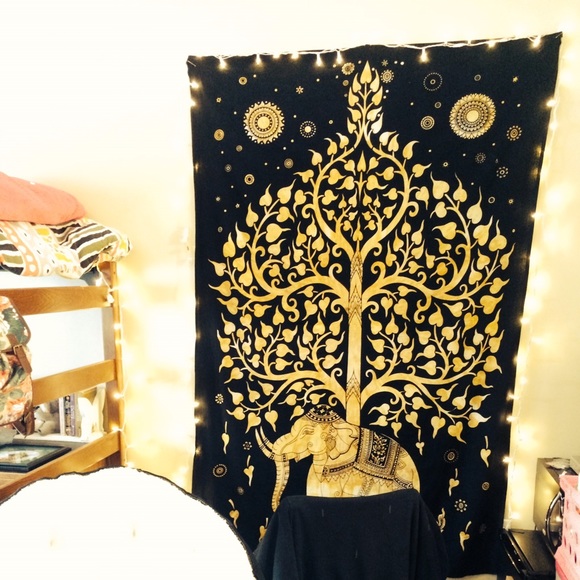 Elephant Ganesha tapestry