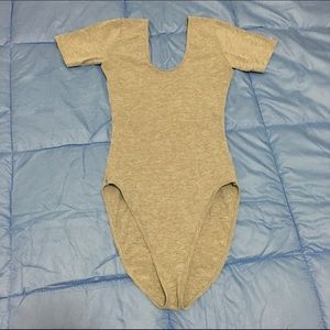 American Apparel Body Suit (Grey)