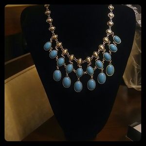 Silver and Blue Neclace!