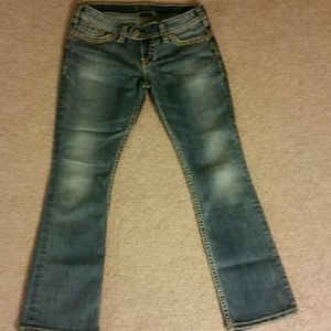 New silver jeans 12 petite