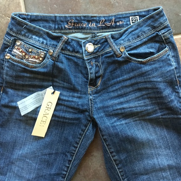 Grace in LA Denim - GRACE in LA Stunning style Size 7/27. Inseam 32"❤️
