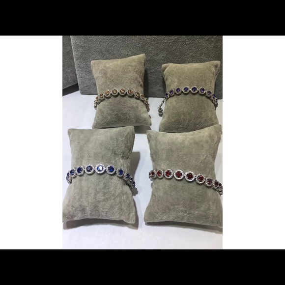 .925 Sterling silver Woman's Tennis Bracelet