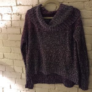 AE purple sweater