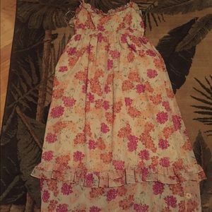 Spaghetti strap floral dress