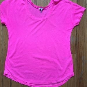 Neon Pink Splendid Vintage Whisper Tee size small!