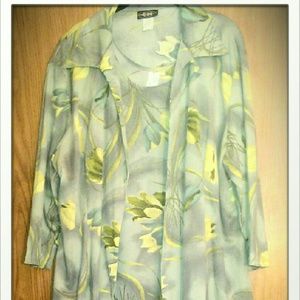 🔮New 2 pc Print Maxi Set