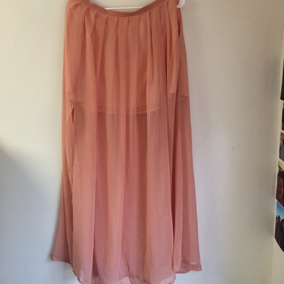 Chiffon Maxi Skirt - Picture 1 of 3