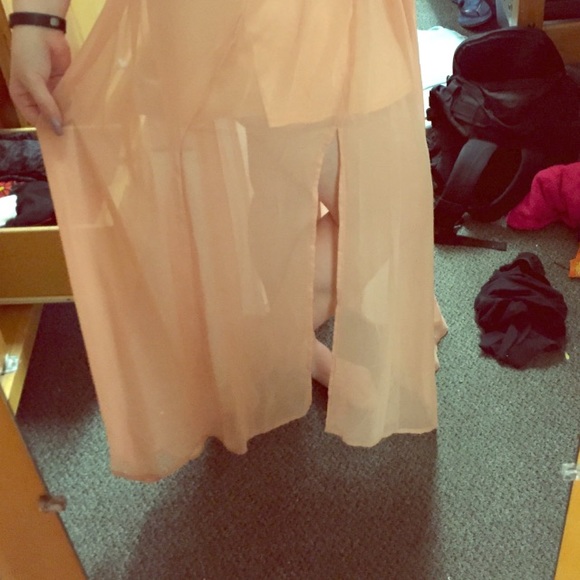 Chiffon Maxi Skirt - Picture 2 of 3