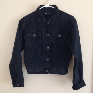 Brandy Melville Cropped Jean Jacket