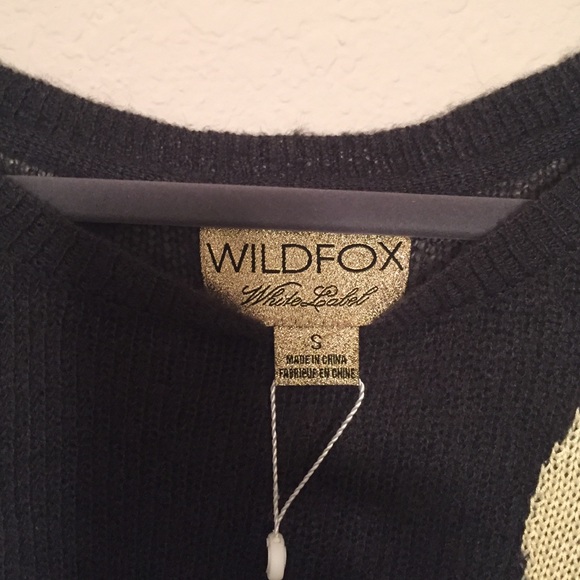 SOLD Wildfox Night Owl Lennon Sweater - Picture 3 of 4