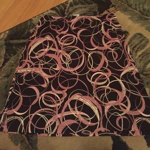 Brown/Pink Skirt