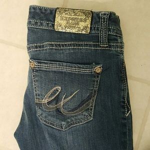 Stella boot cut low rise jeans