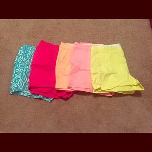 Lot of 5 Old Navy shorts size 16