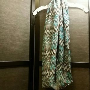 Patterned Infinity Scarf