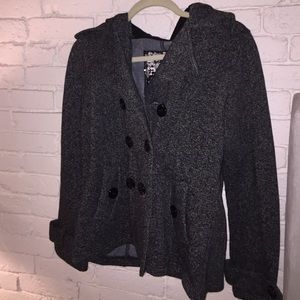 Dark gray Peacoat