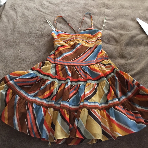 Gorgeous colorful BCBG dress