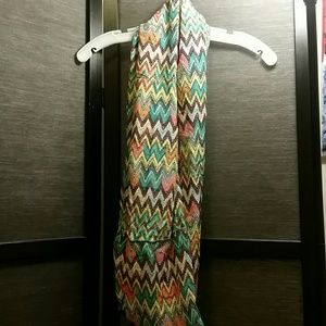 Patterned Infinity Scarf