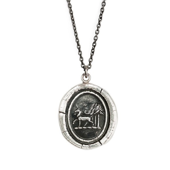 Pyrrha Jewelry - Pyrrha unicorn pendant and chain